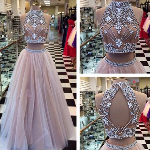 2 Piece Prom Dresses With ..